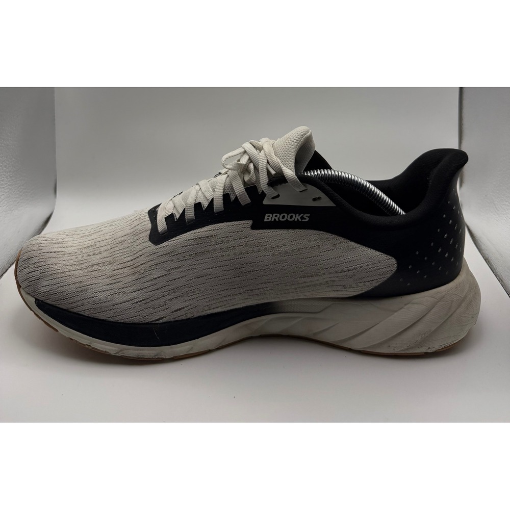 Brooks Anthem 7 Running Shoes Mens 12.5 White Black Good DNA Cushioning